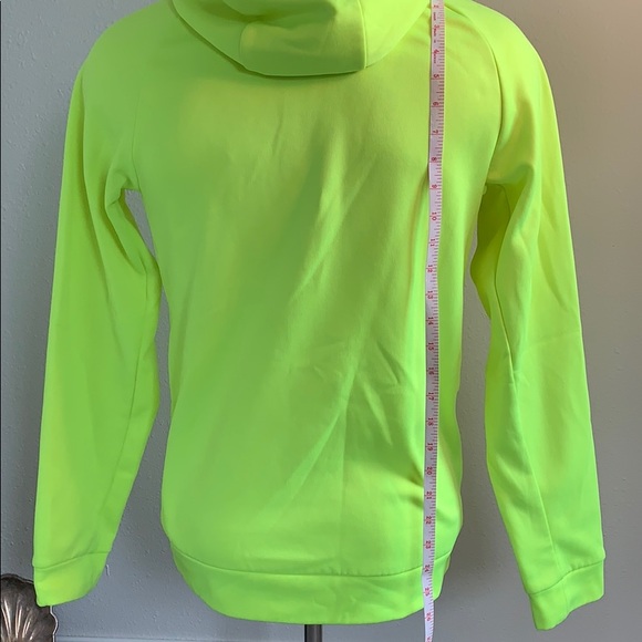 Nike THERMA-FIT Fleece Lined Neon Yellow Size S - Picture 5 of 10